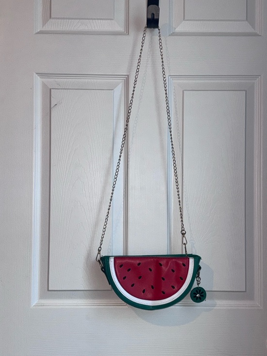 Quirky Crate Handbags - Watermelon Slice Crossbody Bag!!